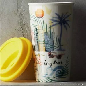 Anthropologie Los Angeles Travel Mug
